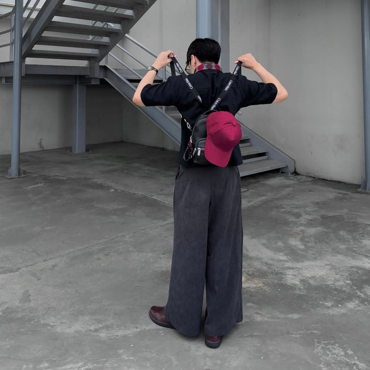 Blanco Cropped Boxy Linen Polo