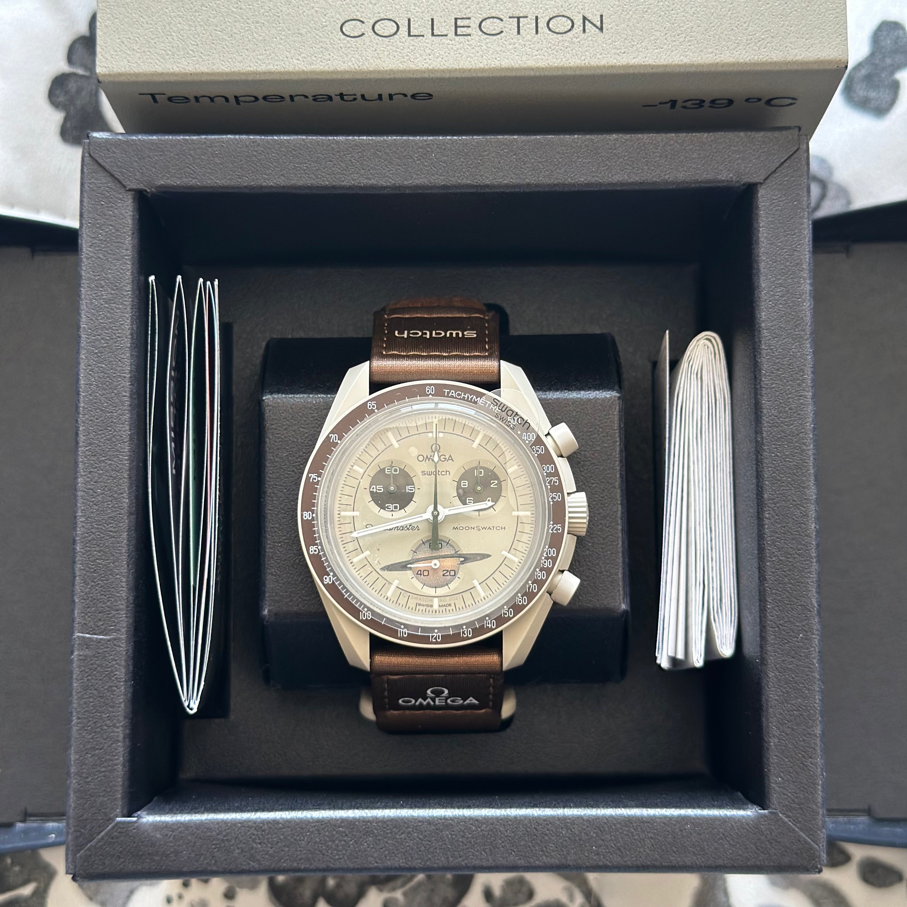 Omega X Swatch MoonSwatch Collection: Mission to Saturn