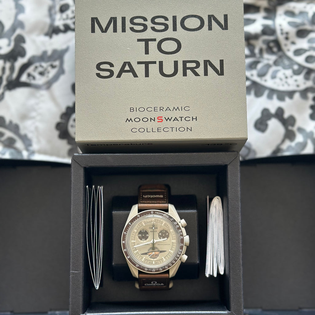Omega X Swatch MoonSwatch Collection: Mission to Saturn