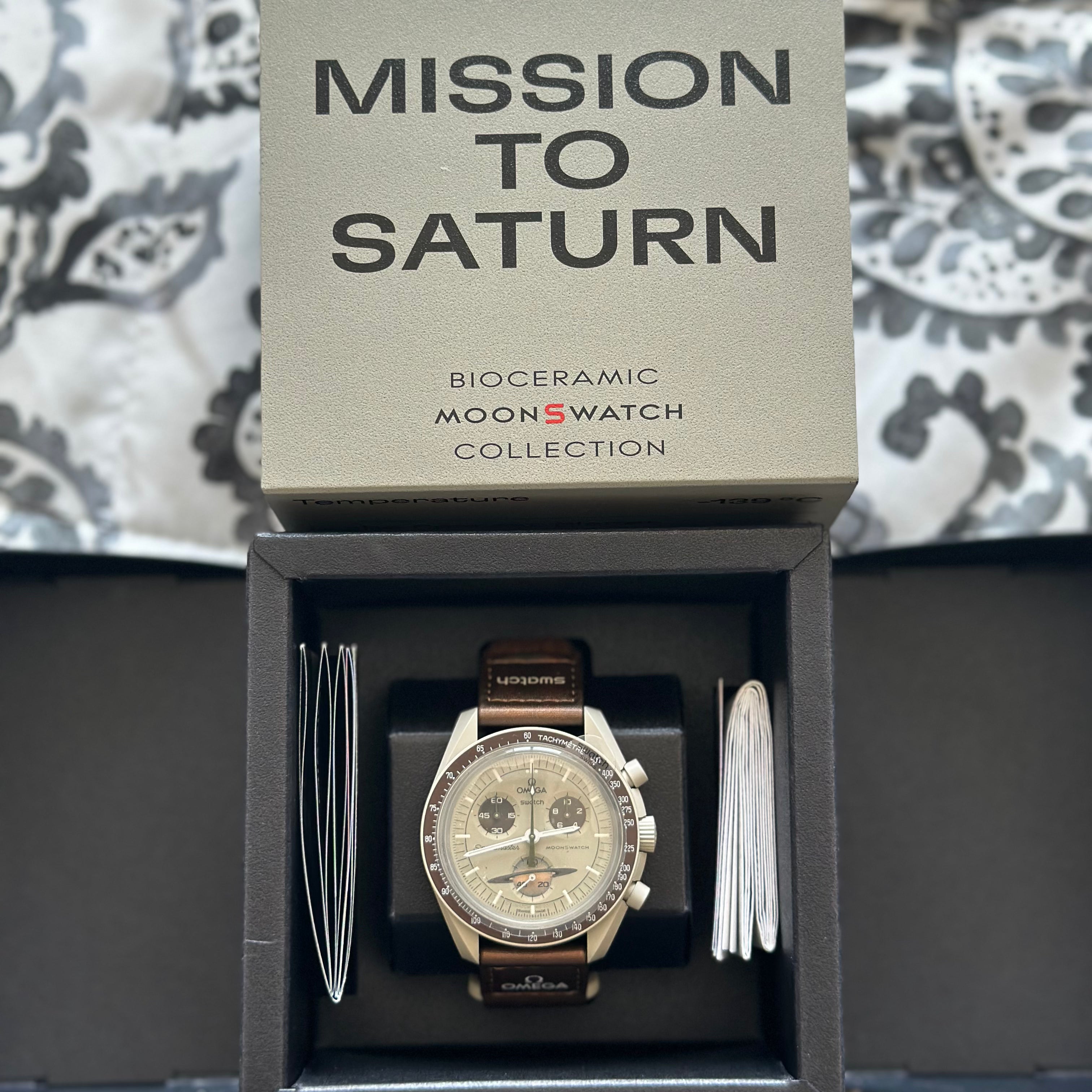 Omega X Swatch MoonSwatch Collection: Mission to Saturn