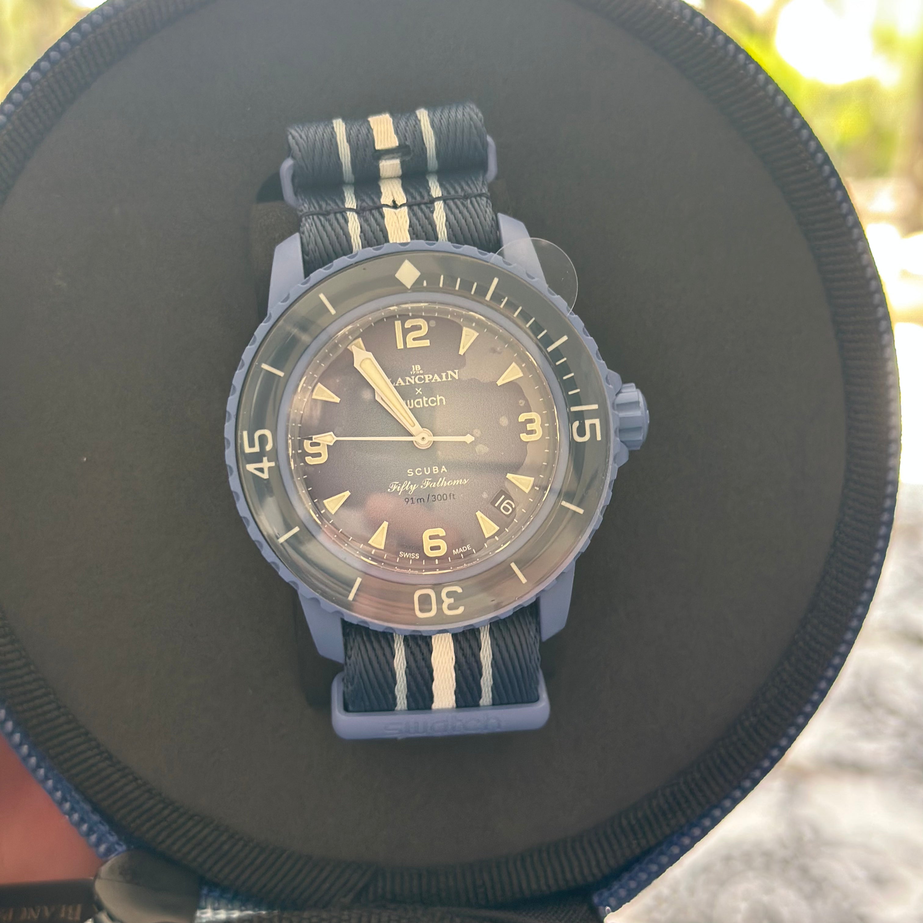 Blancpain X Swatch Fifty Fathoms Scuba Collection: Atlantic Ocean Edition