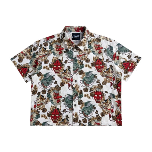 Hiroshima Crop Boxy Polo