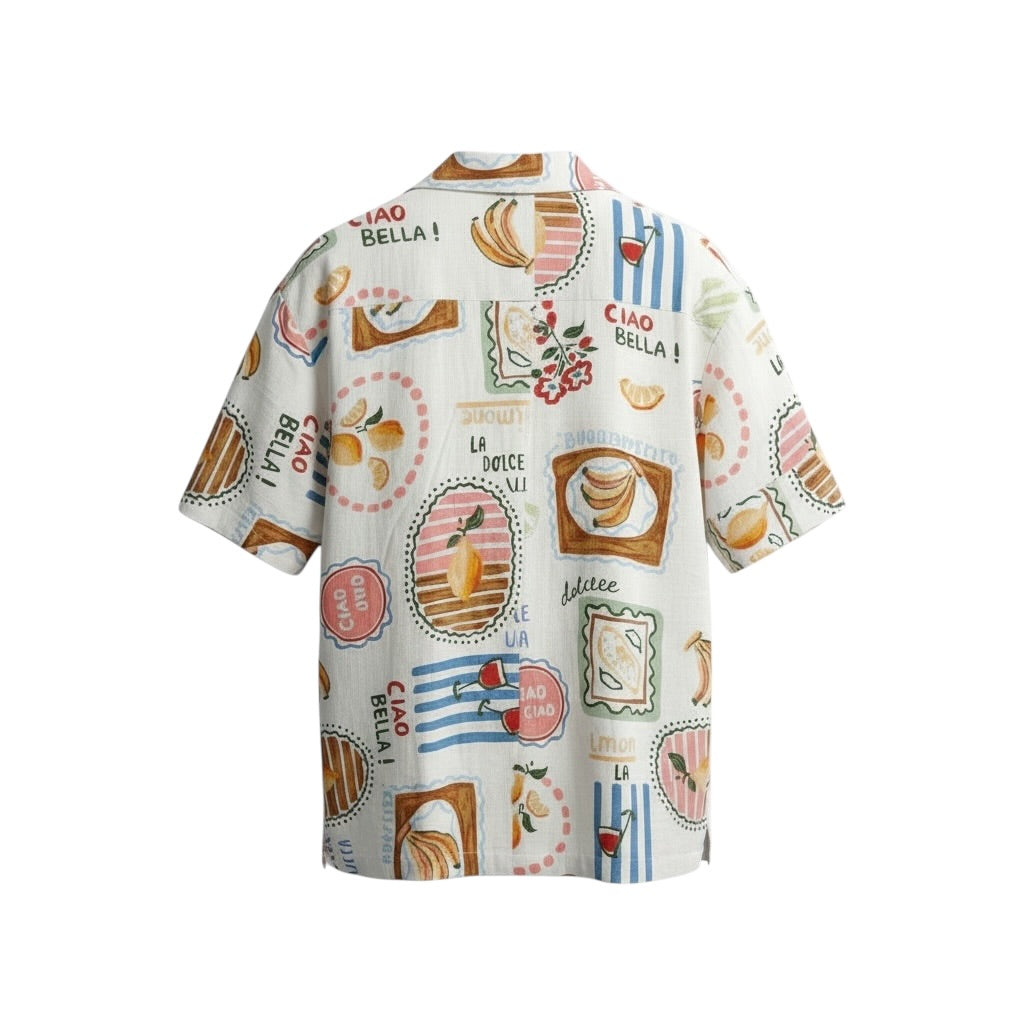 Calabria Japanese Linen Polo