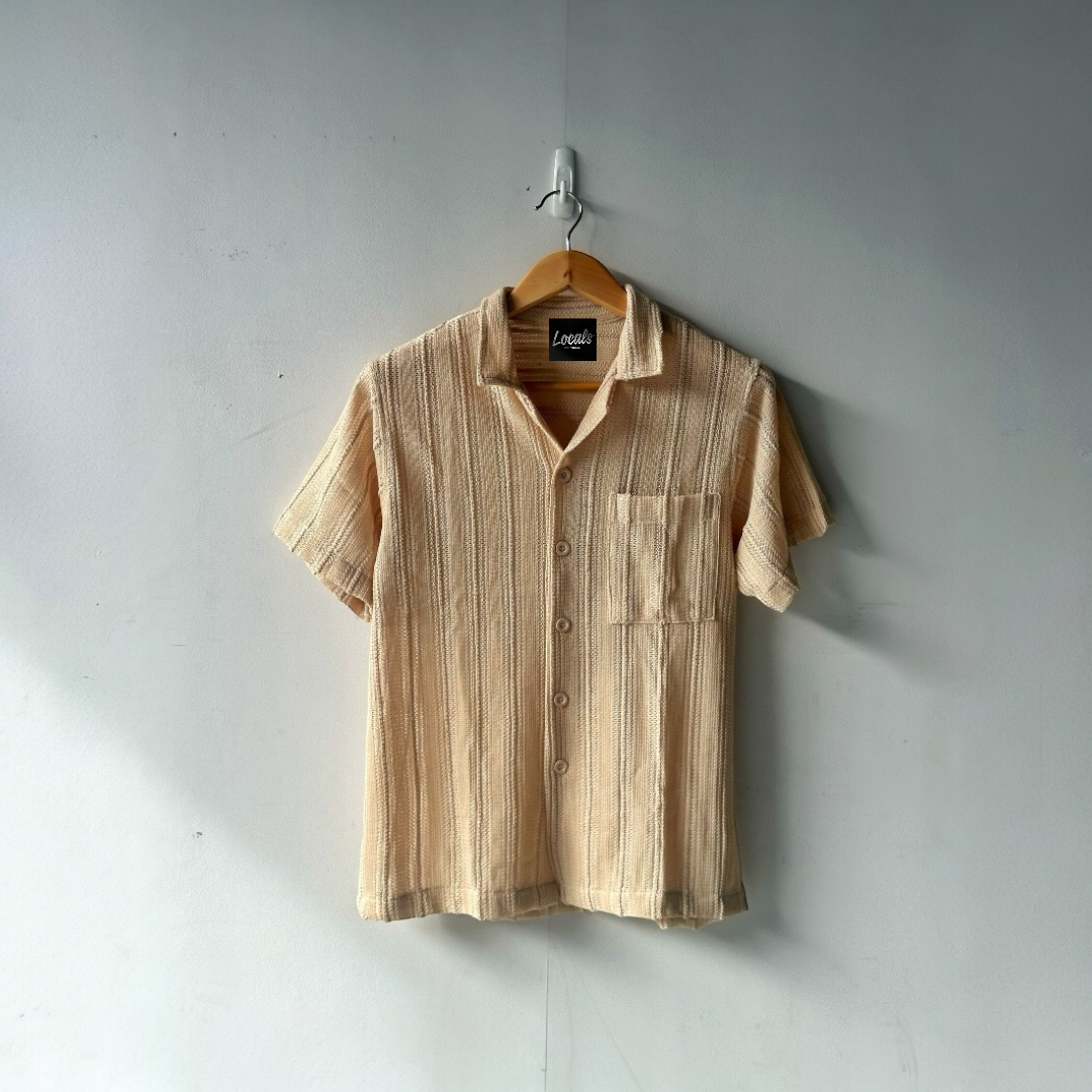 Cornejo Stripe Crochet Polo