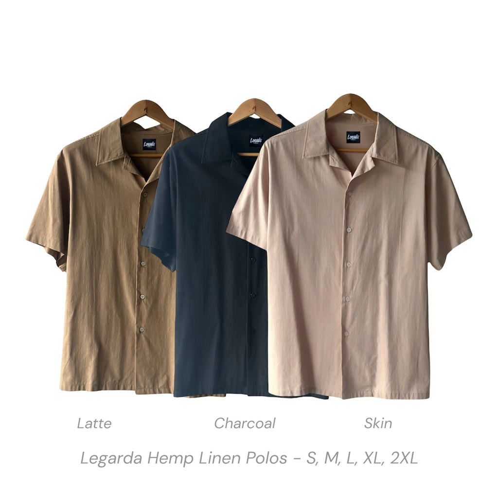 Legarda Hemp Linen Polo