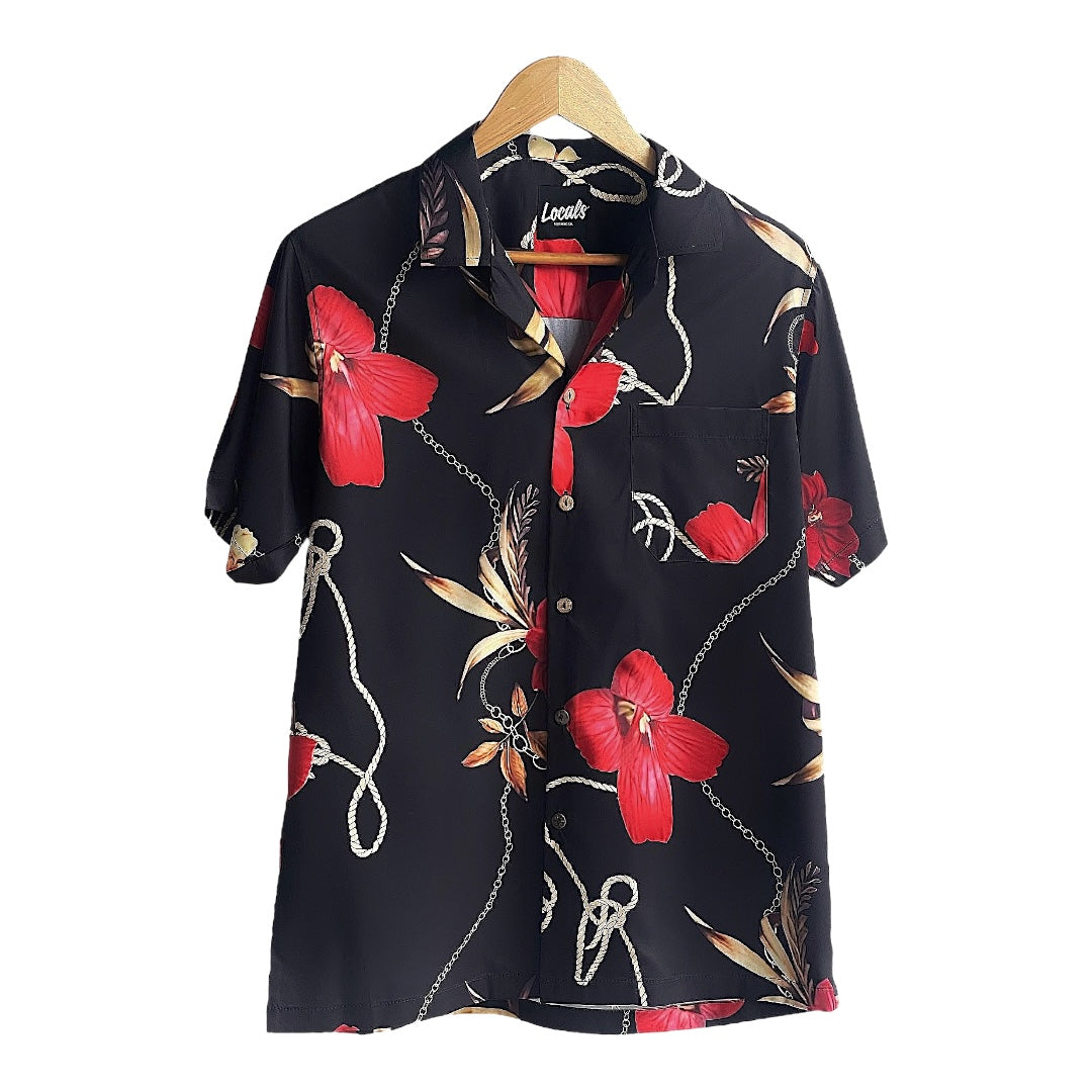 Victorino Polo - Floral Print - Rayon Fabric - Relaxed Fit