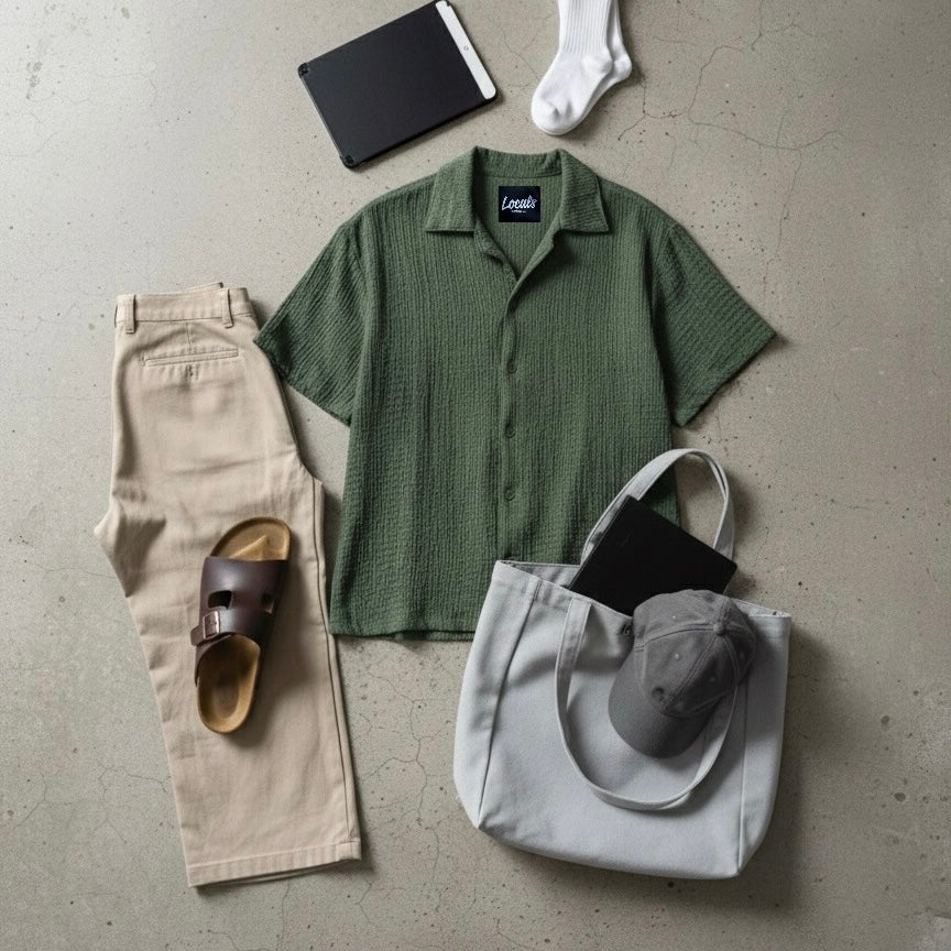 Alvarez Textured Polo