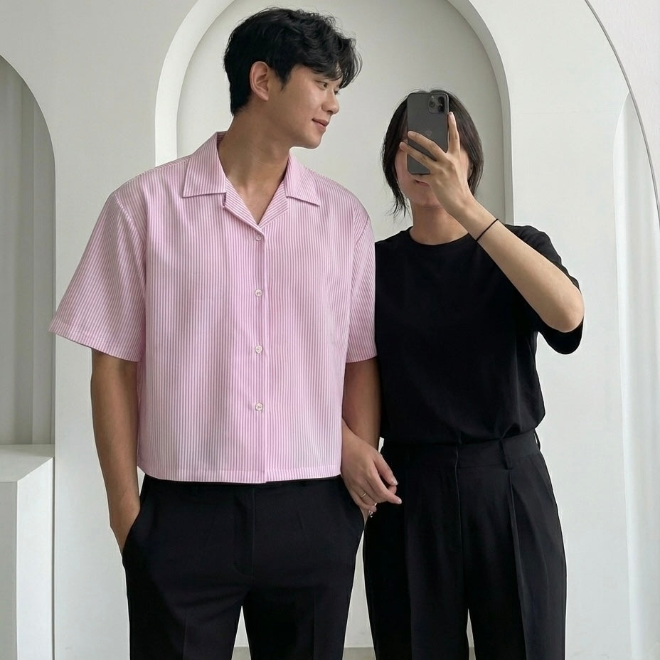 Eduardo Crop Boxy Polo