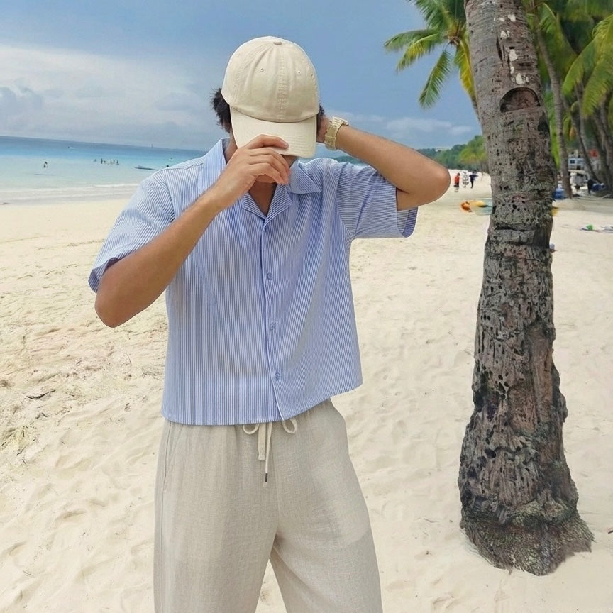 Eduardo Crop Boxy Polo