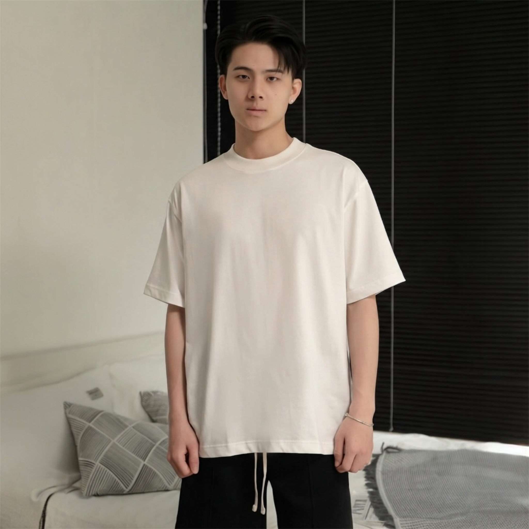 Locals 210 GSM 100% Cotton Oversized Tees