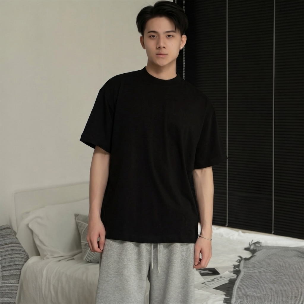 Locals 210 GSM 100% Cotton Oversized Tees