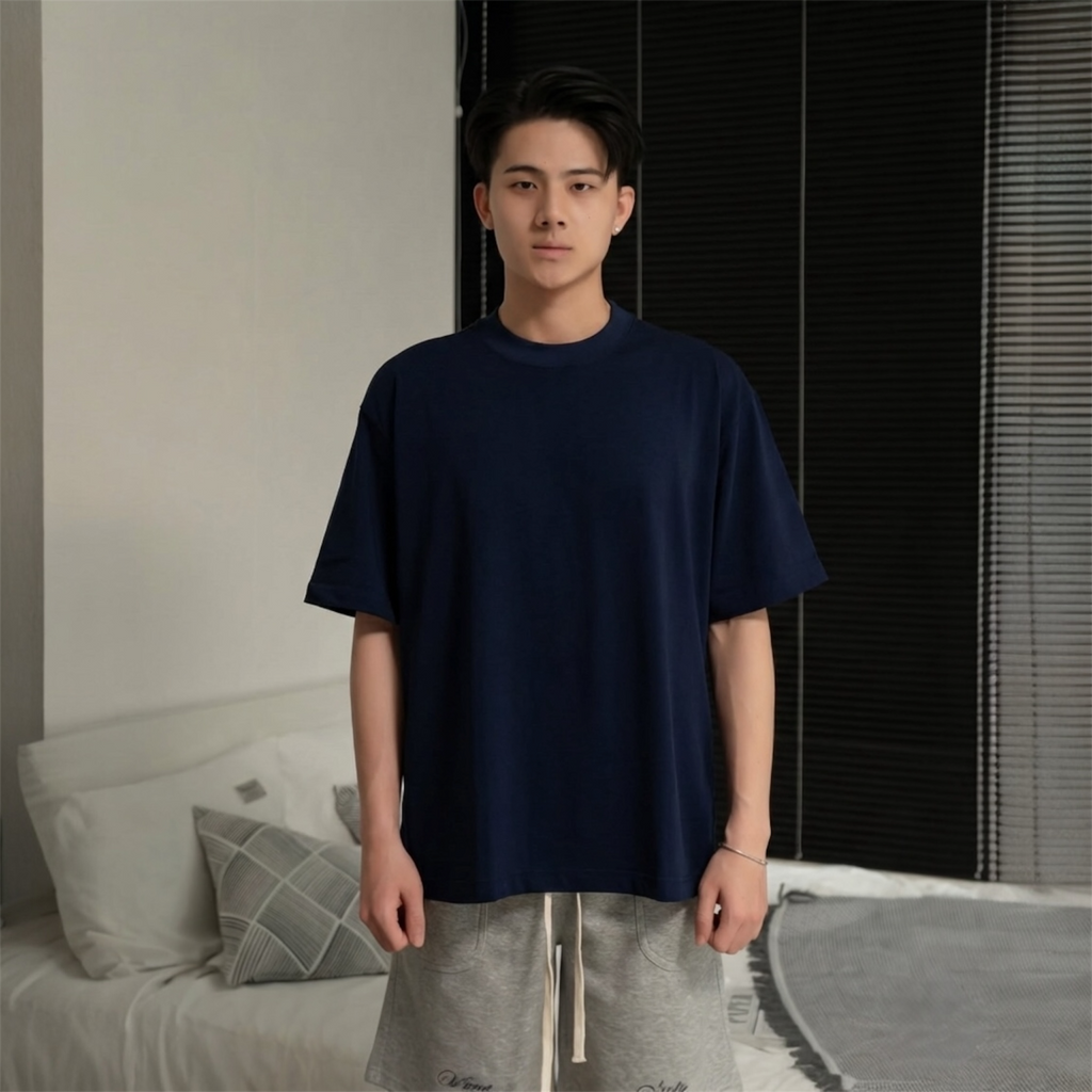 Locals 210 GSM 100% Cotton Oversized Tees