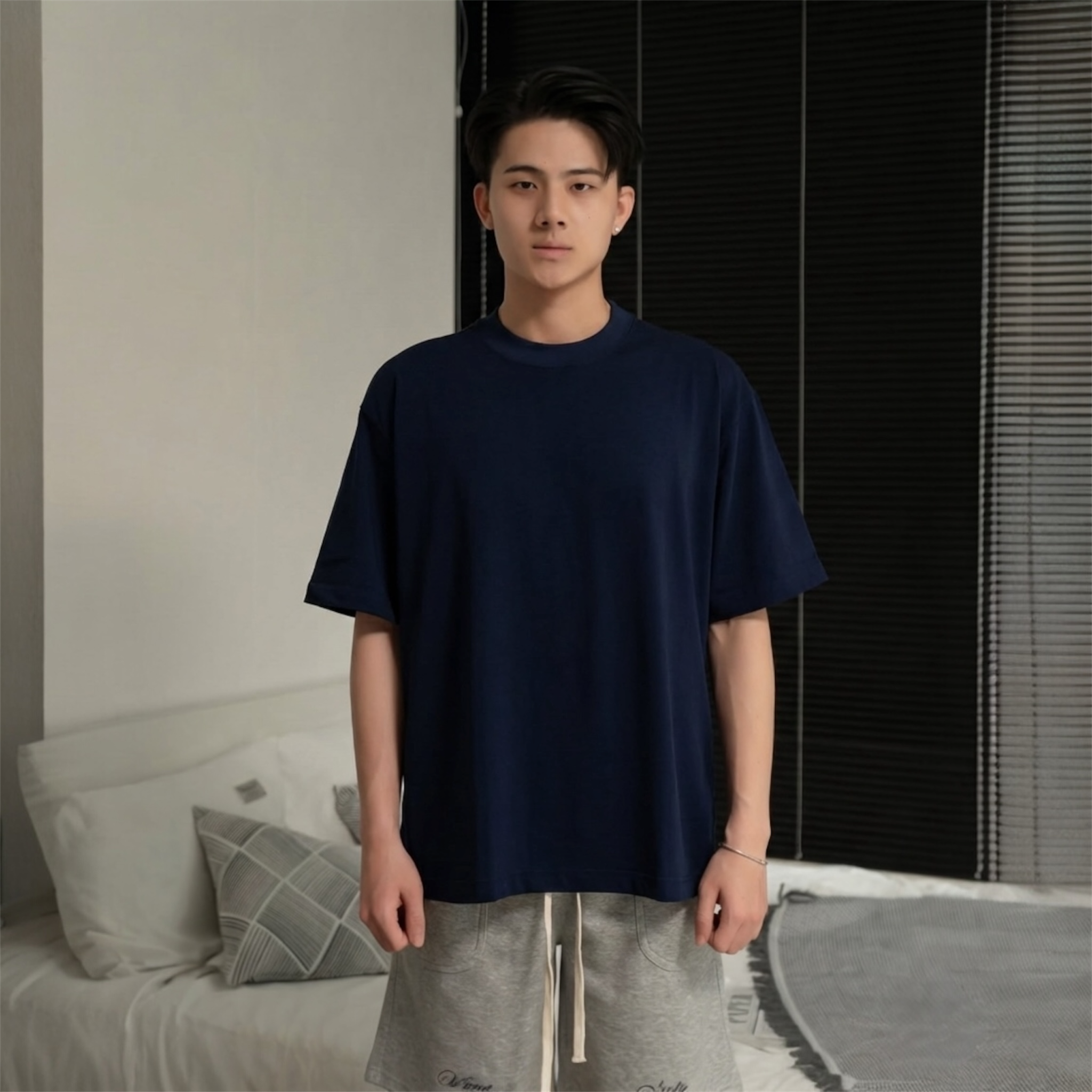 Locals 210 GSM 100% Cotton Oversized Tees