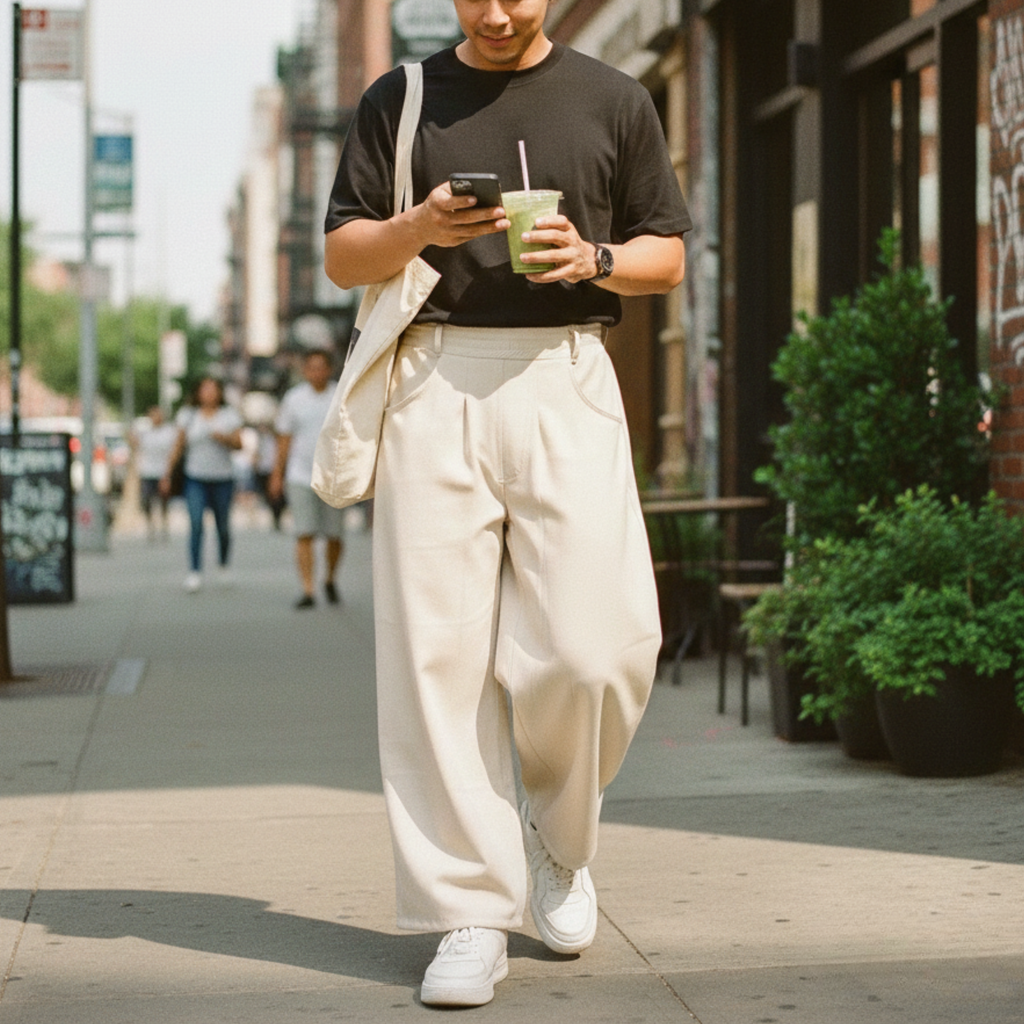 DELGADO BARREL PANTS