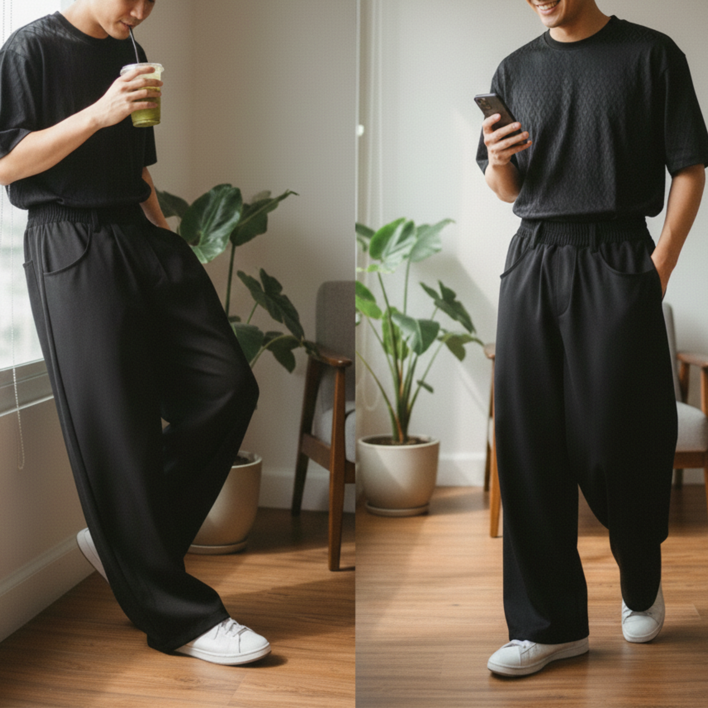 DELGADO BARREL PANTS
