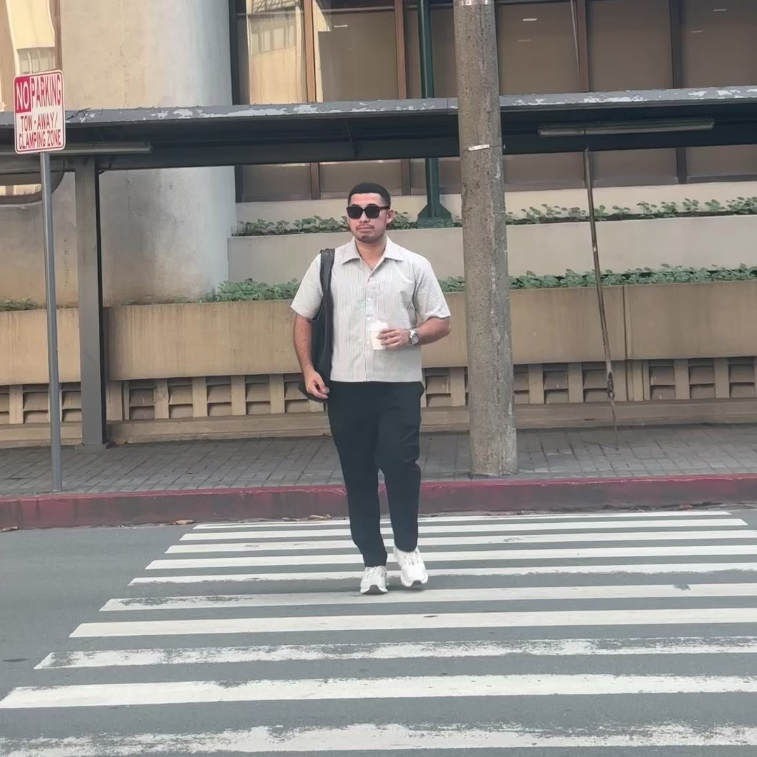 Alcalde Polo - Cropped Boxy Fit - Japanese Denim Fabric